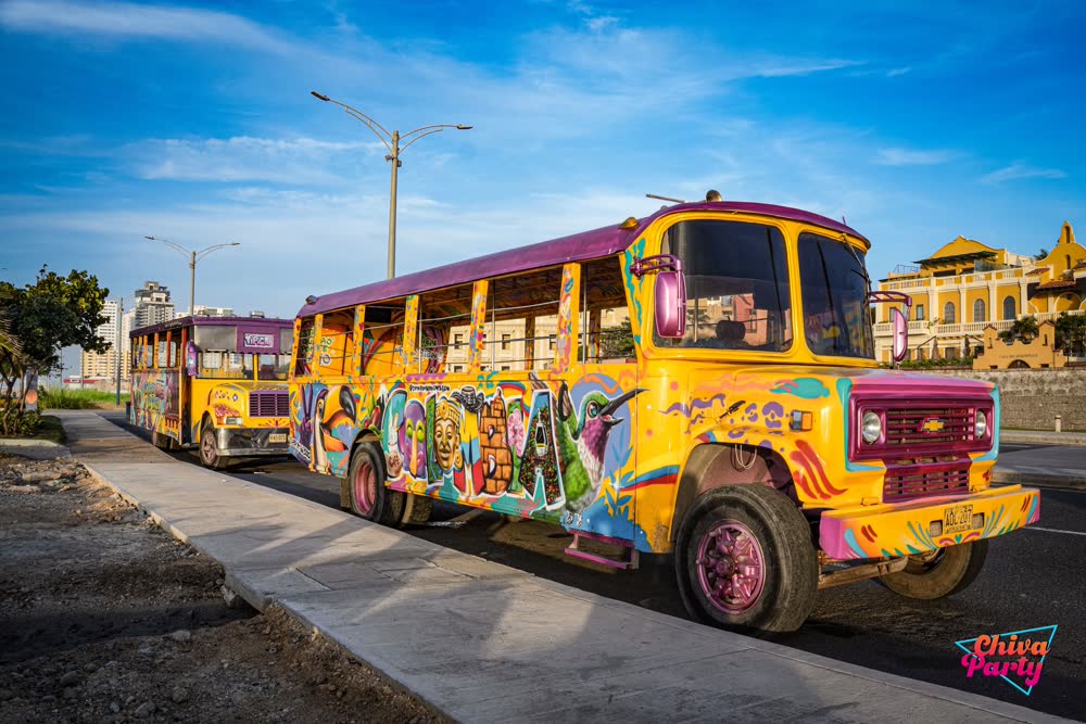 Chiva Rumbera in Cartagena